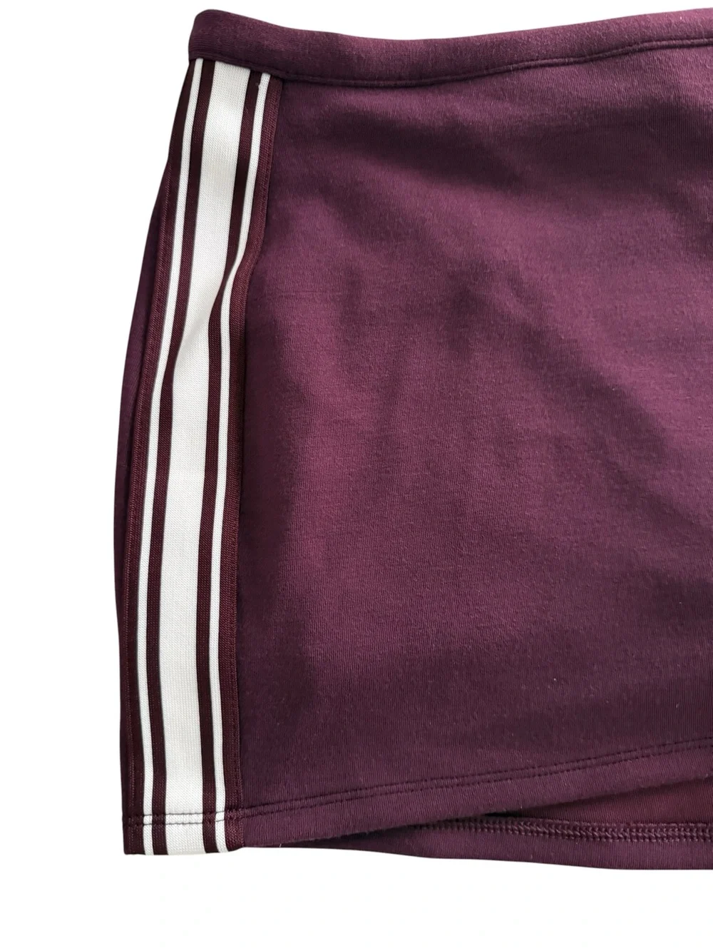 Alo Yoga Track Star Mini Skirt in Limited Burgundy Women’s Size Small